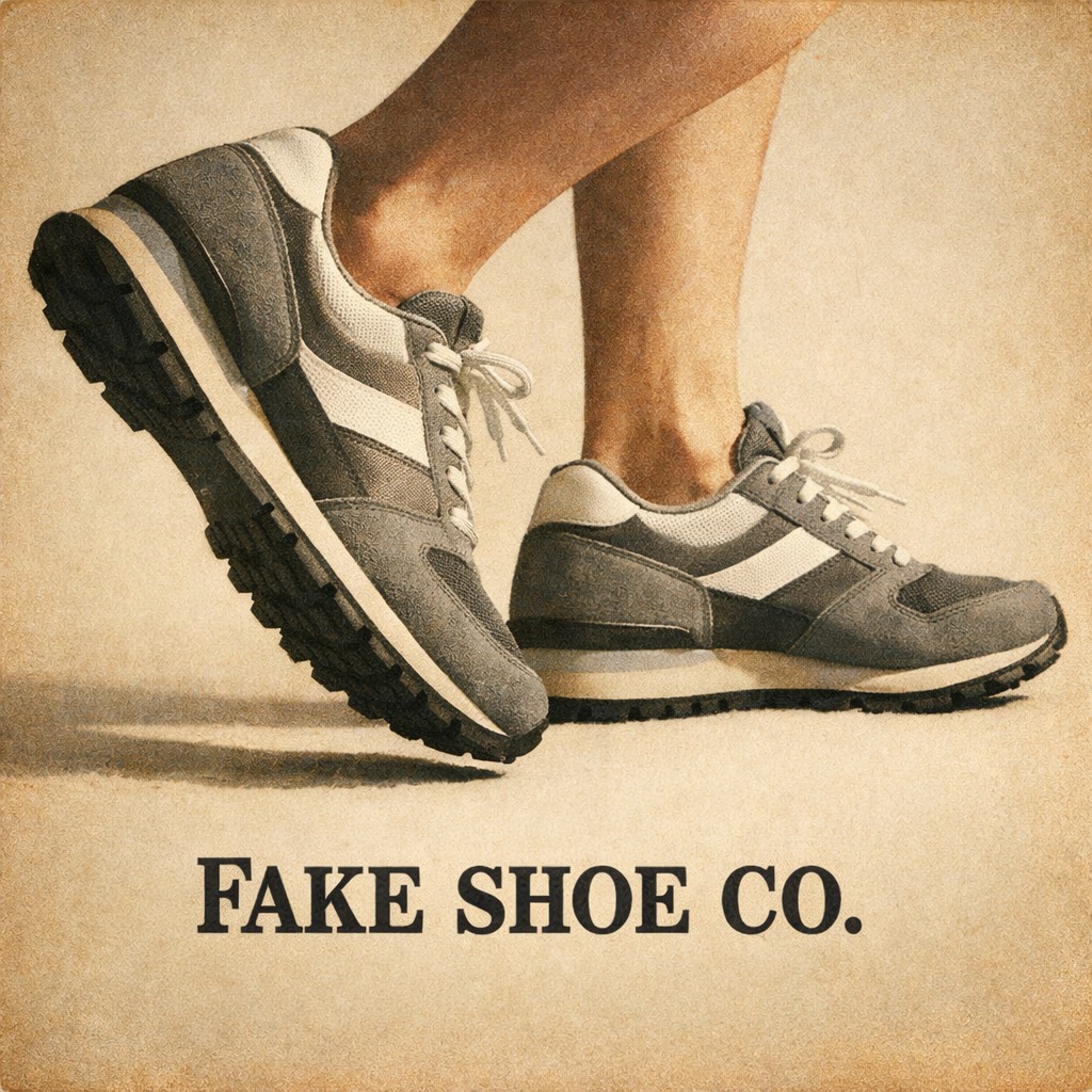 Running shoe output preview